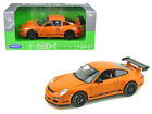 2007 Porsche 911 GT3 RS Orange 1/24 Diecast Car by Welly