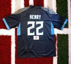 Derrick Henry #22 Tennessee Titans Football Signed Autographed Nike Jersey W/COA