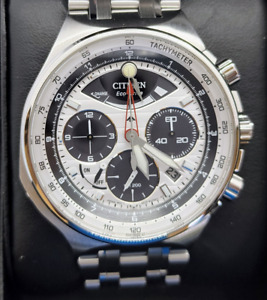Citizen Caliber 2100 Limited Edition White Men's Chronograph Watch AV0090-50A