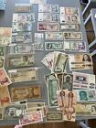 Huge foreign paper currency lot