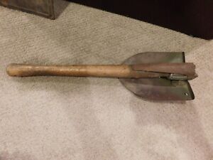 1952 H-W Dated US Army Entrenching Tool Folding Shovel Pick - No Cover - EX Cond