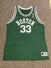 Boston Celtics Larry Bird Champion Jersey 50th anniversary gold logo sz 44