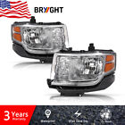 [Halogen Model] For 2009-2012 Ford Flex Chrome Headlights Replacement Lamps (For: 2009 Ford Flex)