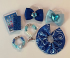 7 PC Clothes Accessories Custom Lot for Littlest Pet Shop LPS Skirt Bows Collars