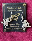 Vintage Sterling Silver Frog Playing Drums Earrings - made in Bali