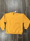 Vintage Signal Sports Crewneck Sweater Yellow Blank NWT Size XL USA MADE