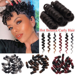 100% Natural Short Jamaican Bounce Crochet Hair Extensiosn Spring Braid as human