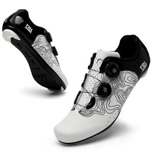 Men's Road Cycling Shoes Indoor Bike Fitness Shoes Outdoor Lock Pedal Bike Shoes