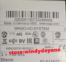 New Wago 750-841 Controller Ethernet PLC Module 750-841
