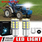 2X Bright LED light bulbs For Ford 1110 1200 1210;Deere 650 750;Yanmar headlamp