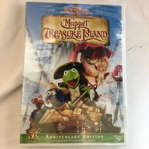 Muppet Treasure Island (DVD, 2005, 50th Anniversary Edition) Kermit Piggy Gonzo