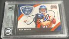 Tim Tebow 2011 Panini Threads All-Rookie Team Signed Card Beckett Slabbed