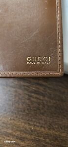 authentic gucci leather wallet