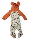 🎃Disney Baby Size 6 to 9 Mo. Halloween Outfit Romper Sleeper With Hood and Ears