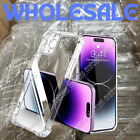 Clear Shockproof Case For iPhone 15 14 13 12 11 Pro Max Xr Xs Max 7 8 SE X Lot