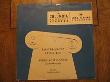 Andre Kostelanetz & His Orchestra – Kostelanetz Favorites - 1948 - LP VG/VG!!!