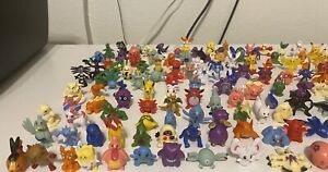 48 Pieces Pokemon Cake Toppers Figures Figurines Pcs 2-3CM Toy Lot Kids Anime