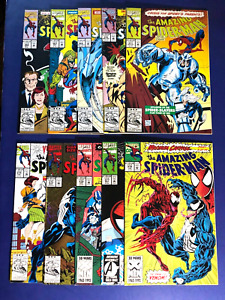 Amazing Spider-Man # 366-368 370 371 374-378 (1992 1993) Qty: 10 Issues VF/NM