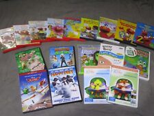 New Listing18 Kids Childrens DVD's Elmo's World Sesame Street Veggie Tales Brainy Baby +++