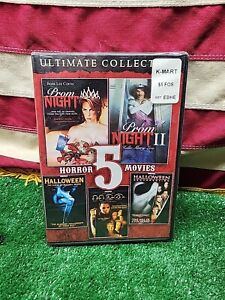 5 Horror Movies Ultimate Collection DVD Prom Night 1-2 HALLOWEEN H2O *BRAND NEW*