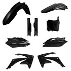 Acerbis Full Plastic Kit Black For Honda CRF450R 2009-2012