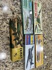 Lot of 4 Guillow's Airplane Model Kits And 1 Comet Solid Flying Kit.