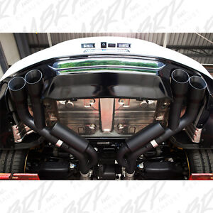 MBRP 2016-2024 CHEVROLET CAMARO SS MANUAL QUAD TIP AXLEBACK EXHAUST SYSTEM BLACK (For: 2016 Camaro)