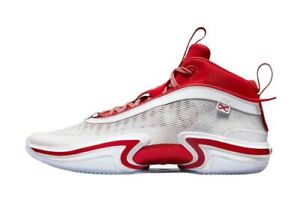 NEW Air Jordan XXXVI SE K Men's Size 11.5 White/White-Sport Red DJ4481 100