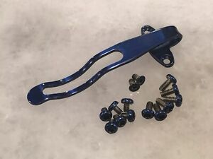 Blue Titanium Deep Pocket Clip & Screw Set For Benchmade Mini 3350 Knife