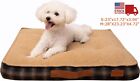 Dog Bed Orthopedic Memory Foam Pet Sofa Cushion Removable Cover NEW
