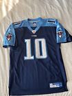 Vince Young Authentic Reebok On Field Jersey - Navy Blue