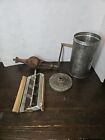1923 White Mountain Ice Cream Freezer Maker CANISTER & DASHER And Hand Crank 6qt