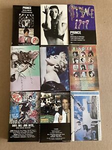 Vintage 1980’s Cassette Tape Lot Of 9! Madonna,prince,bangles Etc!!!