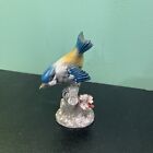 Vintage porcelain figurine of a bird.Made Italy