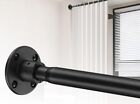 Black Shower Curtain Rod Wall Mounted, 30-64 Inches