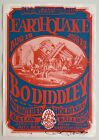 Earth Quake and Bo Diddley Original Concert Poster 1966 Avalon Ballroom FD-21...