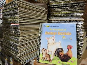 Lot Of 10 First Little Golden Book Mix Unsorted Free Shipping