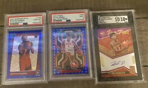 BASKETBALL MYSTERY HOT PACK ROOKIE AUTO PATCH SLAB PSA 10 NUMBERED PARALLEL RC