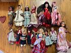 Old Vintage Carlson & Other Native American Indian Dolls Lot