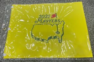 2021 Masters Flag From Augusta National Golf Course New In Plastic Pin Flag