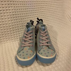 Bluey & Bingo Toddler Girl High Top Sneakers, New, Color Blue, Size 11