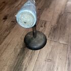 Vintage 1950s Electro Voice 664 dynamic cardioid microphone prop w Atlas stand