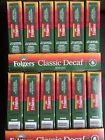 72 Singles Folgers Instant Coffee ~ Classic DECAF ~ 12-6 CT