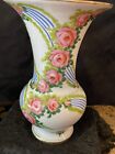 New ListingANTIQUE HAND PAINTED PORCELAIN 9.5”VASE SAXE CHARLES REINZENTEIN CO ALLEGHENY PA