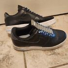 Nike Air Force 1 '07 Lux AF1 Black Reflective Shoes Sneakers Sz 9 Womens