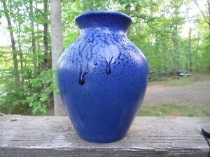 New ListingEarly NC Pottery C.R. Auman Vase CB Masten Glaze