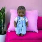 New ListingVintage 70s Baby Doll Rare  13” African American Rubber Horseman Wetting dolls