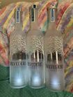 3 belvedere vodka lighted liqour EMPTY BOTTLE