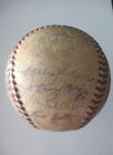 1953 Yankees Team Signed Baseball Mickey Mantle and 24 + signatures