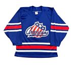 Vintage CCM Rochester Americans Amerks Hockey Jersey Mens Medium Blue Stitched